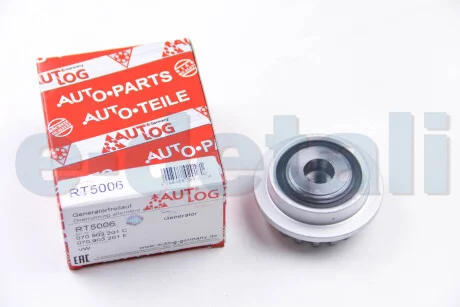 Шкив генератора/кондиционера T5 2.5TDI AUTLOG RT5006