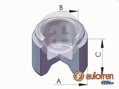 Поршень супорта пер. Sorento 06- (36x47mm) AUTOFREN D025356 (фото 1)
