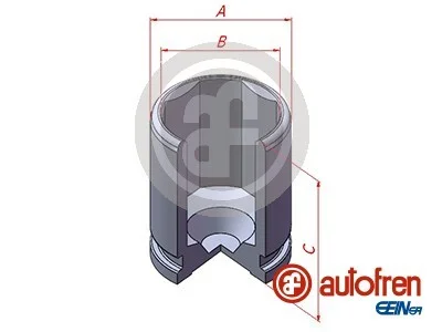Поршень циліндра супорта AUTOFREN D025543