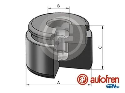 Поршень супорта пер./зад. S60 03-/BMW 1/3 06- (42x30mm)(Brembo) AUTOFREN D025565