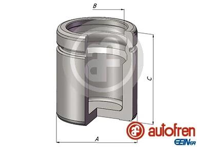 Поршень супорта зад. BMW 1 (E81, E82, E87, E88) 06-/W204 07- (40x51mm)(ATE) AUTOFREN D025600