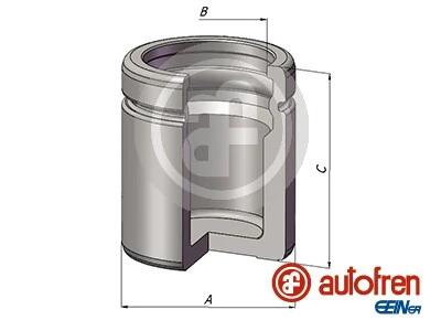Поршень супорта зад. W204 07-/Amarok 16- (38x51mm)(ATE) AUTOFREN D025647