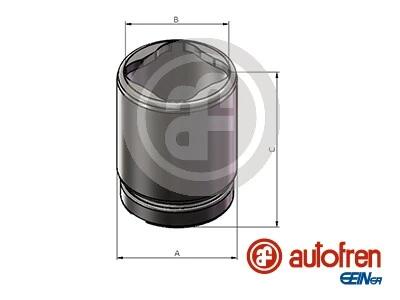 Поршень супорта зад. Mondeo V/S-Max/Audi A3 14- (38x53,5mm)(ATE) AUTOFREN D025684