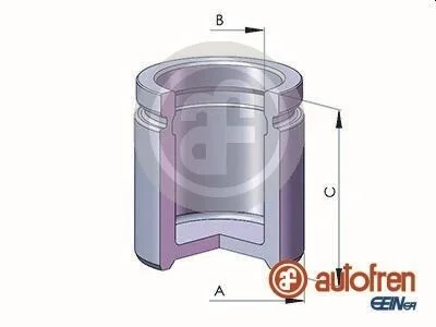 Поршень цилиндра суппорта AUTOFREN D025728 (фото 1)