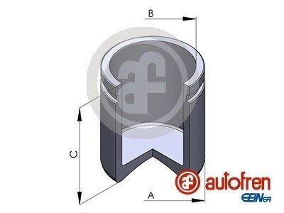 Поршень супорта пер. Jumper II/Boxer 06-/Ducato 11-/Movano C 21-(50x60mm)(Brembo) AUTOFREN D025730