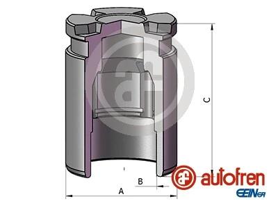 Поршень супорта Tipo 16- (38x49mm)(Mando) AUTOFREN D025805
