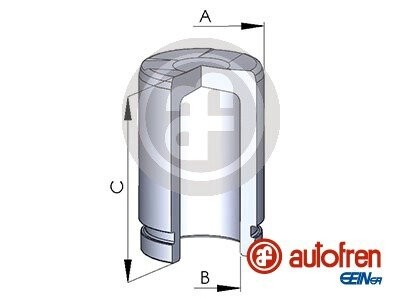 Поршень циліндра супорта AUTOFREN D025833 (фото 1)