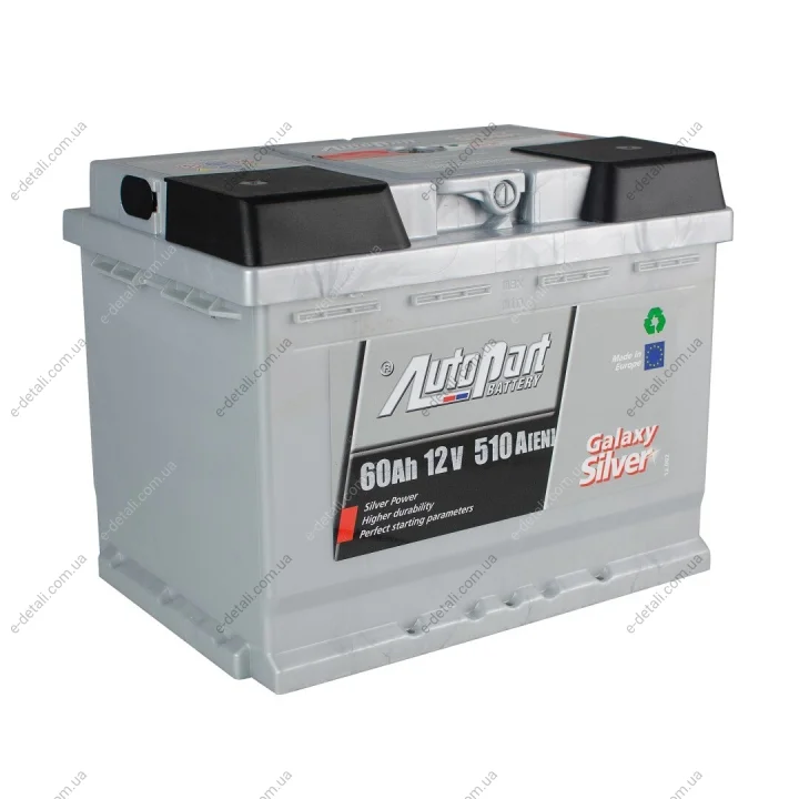 Аккумулятор 60 Ah/12V Galaxy Silver AutoPart Польша ARL060-GAS1 (фото 1)