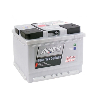 Аккумулятор 60 Ah/12V Galaxy Silver AutoPart Польша ARL060-GAS1