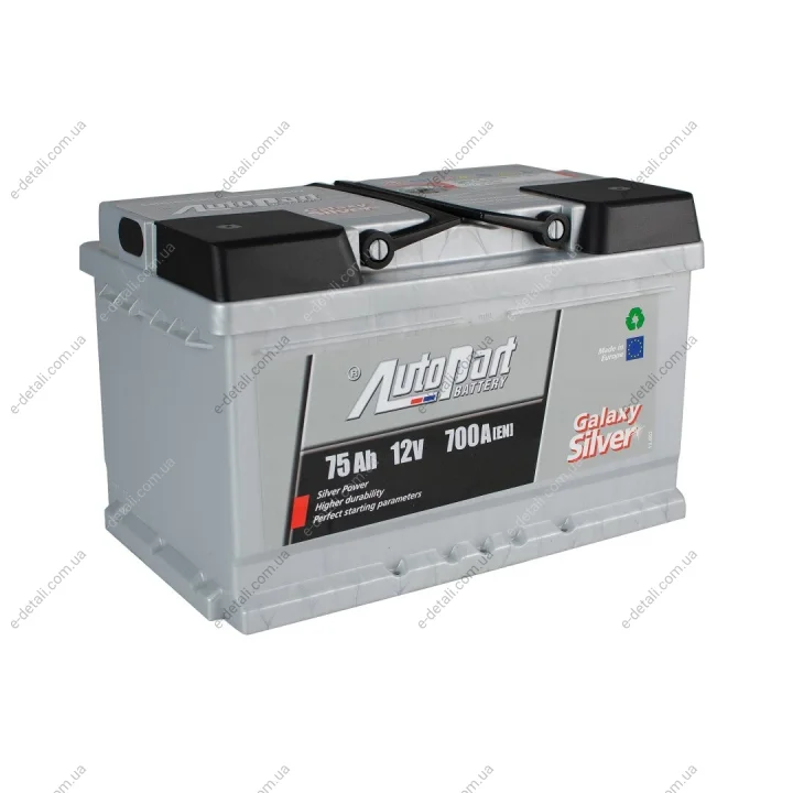 Аккумулятор 75 Ah/12V sb Galaxy Silver AutoPart Польша ARL075-GAL0 (фото 1)