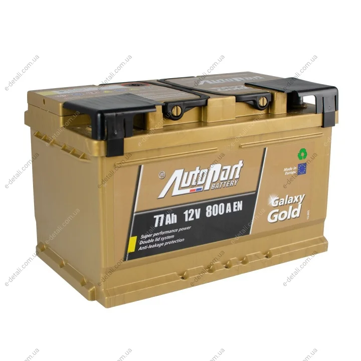 Аккумулятор 77 Ah/12V Galaxy Gold AutoPart Польша ARL077-GG0 (фото 1)
