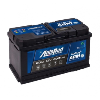 Акумулятор 80 Ah/12V Autopart AGM AutoPart Польша ARL080-AGM