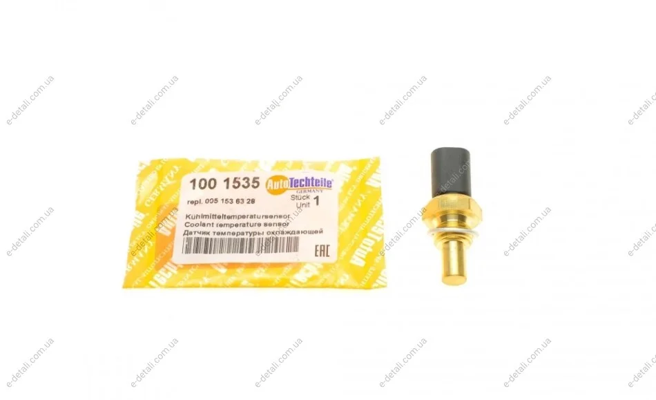 Датчик температуры охлаждающей жидкости MB Sprinter CDI AUTOTECHTEILE 100 1535 (фото 1)