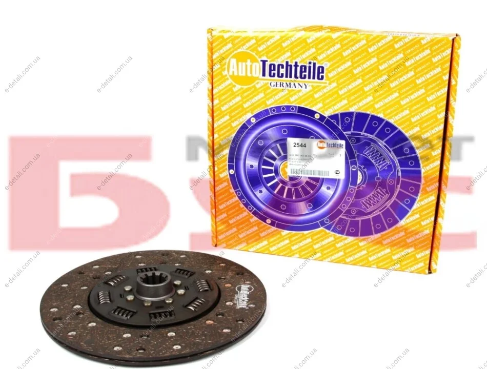 Диск сцепления MB 609-809 OM364 (d=280mm) (2544) AUTOTECHTEILE 100 2544 (фото 1)