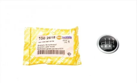 Кришка рукоятки селектора КПП AUTOTECHTEILE 100 2618
