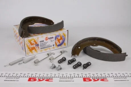 Колодки стоянкового гальма AUTOTECHTEILE 1004206