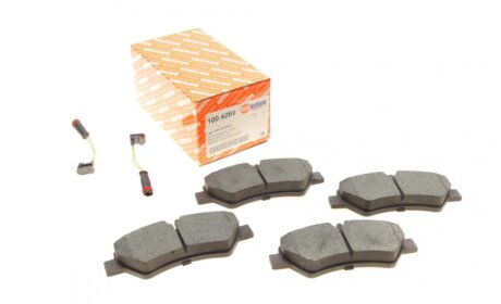 Колодки гальмівні AUTOTECHTEILE 1004269