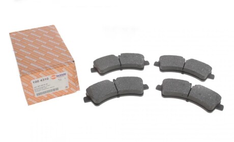 Колодки гальмівні (задні) MB Sprinter 509-519 CDI/VW Crafter 50 06- (спарка) AUTOTECHTEILE 100 4310