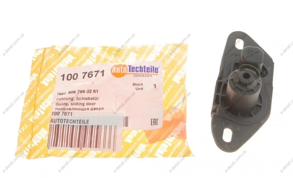 Направляющая двери (боковой) MB Sprinter (W906) 06-/VW Crafter 06-13 AUTOTECHTEILE 100 7671 (фото 1)