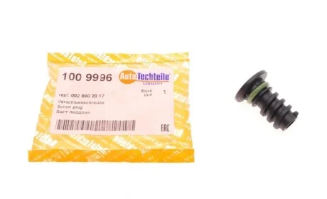 Пробка поддона картера сливная MB Vito (W447) 14- AUTOTECHTEILE 100 9996