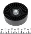 Ролик генератора VW/Audi 1.9D/ VW T4 2.5TDI (натяжной) (78х26х8) (1450.88) AUTOTECHTEILE 314 5088 (фото 2)
