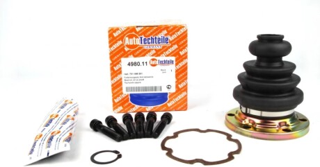 Пильник ШРКШ (внутрішній) VW T4 (з металом) (24x108x124) (4980.11) AUTOTECHTEILE 349 8011