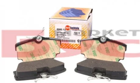 Колодки гальмівні AUTOTECHTEILE 3698013