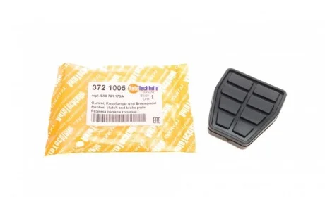 Накладка педалі гальма/зчеплення VW T4 90-03 AUTOTECHTEILE 372 1005