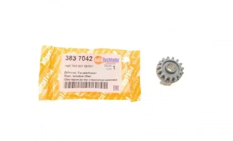Шестерня ручки стеклоподъемника VW Caddy II/ T4/ T5/ LT 28-55 AUTOTECHTEILE 383 7042