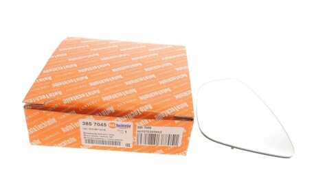 Скло дзеркала (з підігрівом) VW Passat 10-14 (L) AUTOTECHTEILE 385 7045