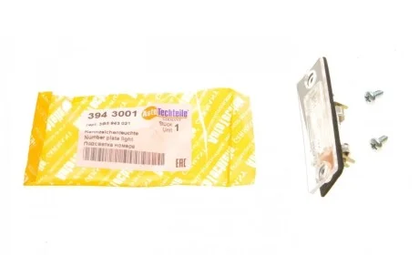 Подсветка номера VW Caddy III/T5 03- (9430.01) AUTOTECHTEILE 394 3001