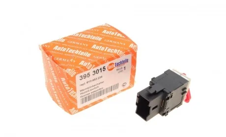 Кнопка аварийки VW T5 03- (9530.15) AUTOTECHTEILE 395 3015