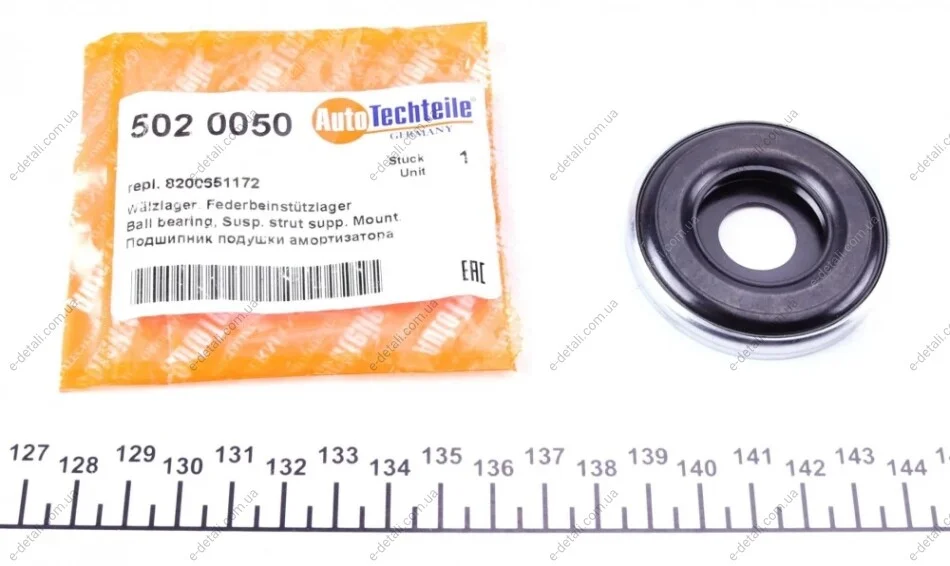 Подшипник опоры амортизатора AUTOTECHTEILE 502 0050 (фото 1)