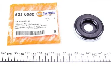 Подшипник опоры амортизатора AUTOTECHTEILE 502 0050