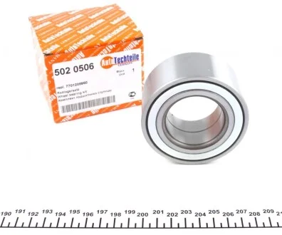 Підшипник маточини (передньої) Renault Kangoo 08- (45x83x39) (+ABS) R15/16 AUTOTECHTEILE 502 0506