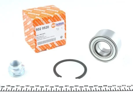 Подшипник ступицы (передней) Fiat Doblo 01- (+ABS) (37x72x37) AUTOTECHTEILE 502 0520