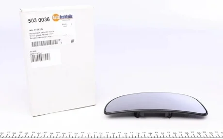 Скло дзеркала (з підігрівом) Citroen Jumper/ Fiat Ducato/ Peugeot Boxer 06- (R) (нижнє) AUTOTECHTEILE 503 0036