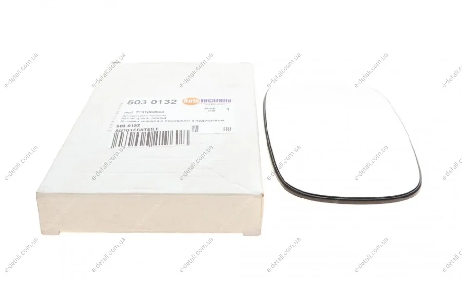 Стекло зеркала Renault Clio 09- AUTOTECHTEILE 503 0132 (фото 1)