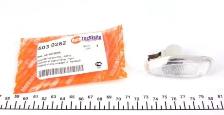 Повторитель поворота на крыло Renault Dokker 12- (R) AUTOTECHTEILE 503 0262
