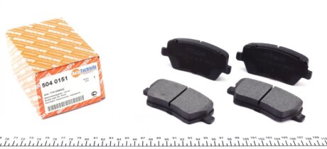 Колодки гальмівні AUTOTECHTEILE 5040151