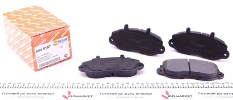 Колодки гальмівні AUTOTECHTEILE 5040157