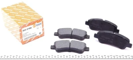 Колодки тормозные передние AUTOTECHTEILE 504 0160