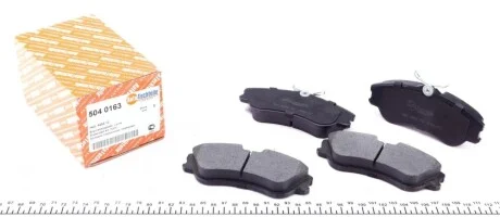 Колодки гальмівні, передні AUTOTECHTEILE 504 0163