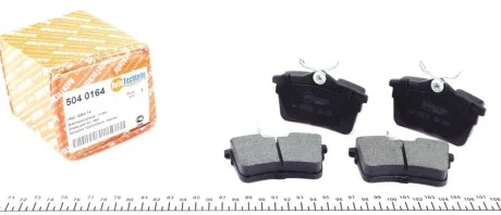 Колодки тормозные AUTOTECHTEILE 504 0164