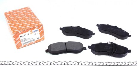 Колодки гальмівні AUTOTECHTEILE 5040170