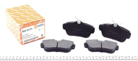 Колодки гальмівні AUTOTECHTEILE 5040171