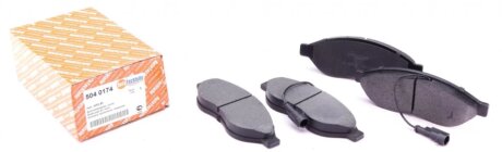 Колодки гальмівні AUTOTECHTEILE 5040174