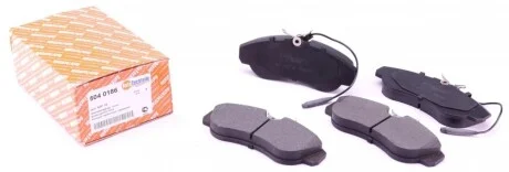 Колодки тормозные передние AUTOTECHTEILE 504 0186