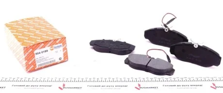 Колодки тормозные передние AUTOTECHTEILE 504 0189