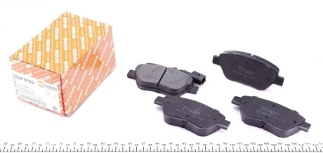 Тормозные колодки пер. Fiat Fiorino 07- (Bosch) (с датчиком) AUTOTECHTEILE 504 0192
